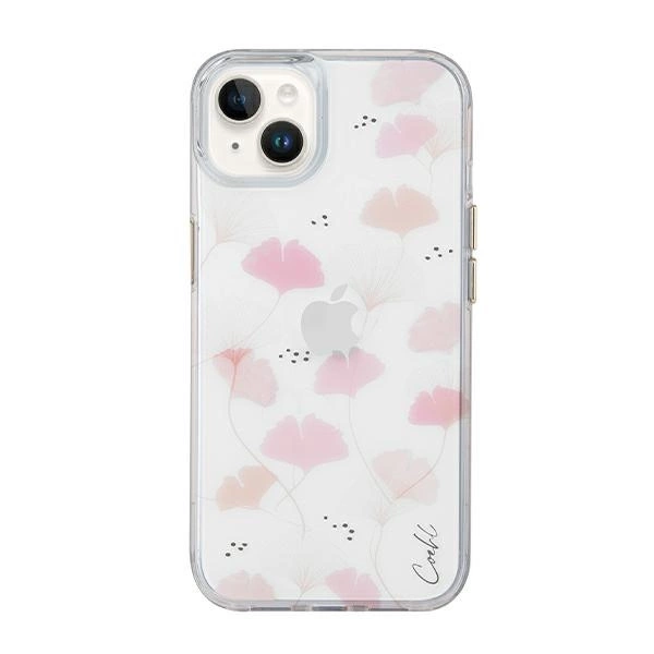 Uniq Coehl Meadow dėklas iPhone 14 Plus – rožinis