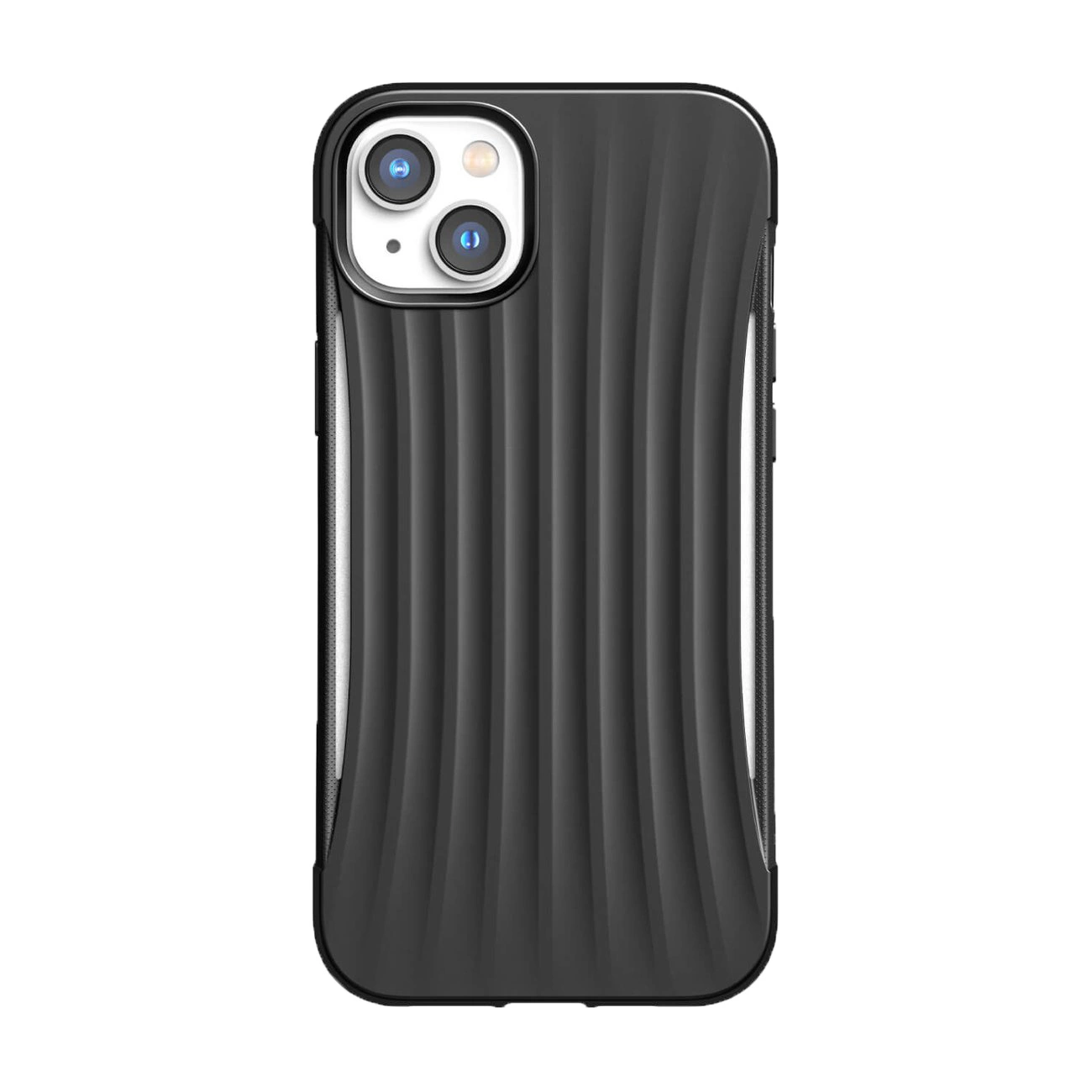 Raptic X-Doria Clutch dėklas iPhone 14, juodas nugarėlės dangtelis