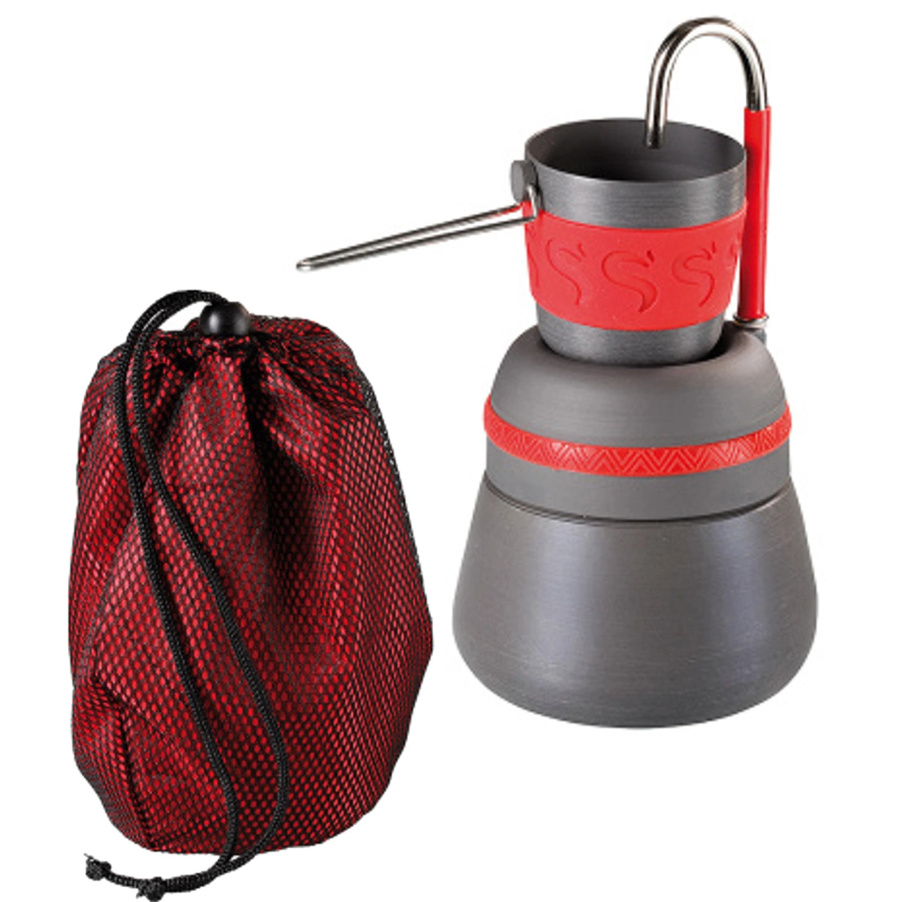 Turistinė kavinukė su filtru + 150 ml turistinis puodelis