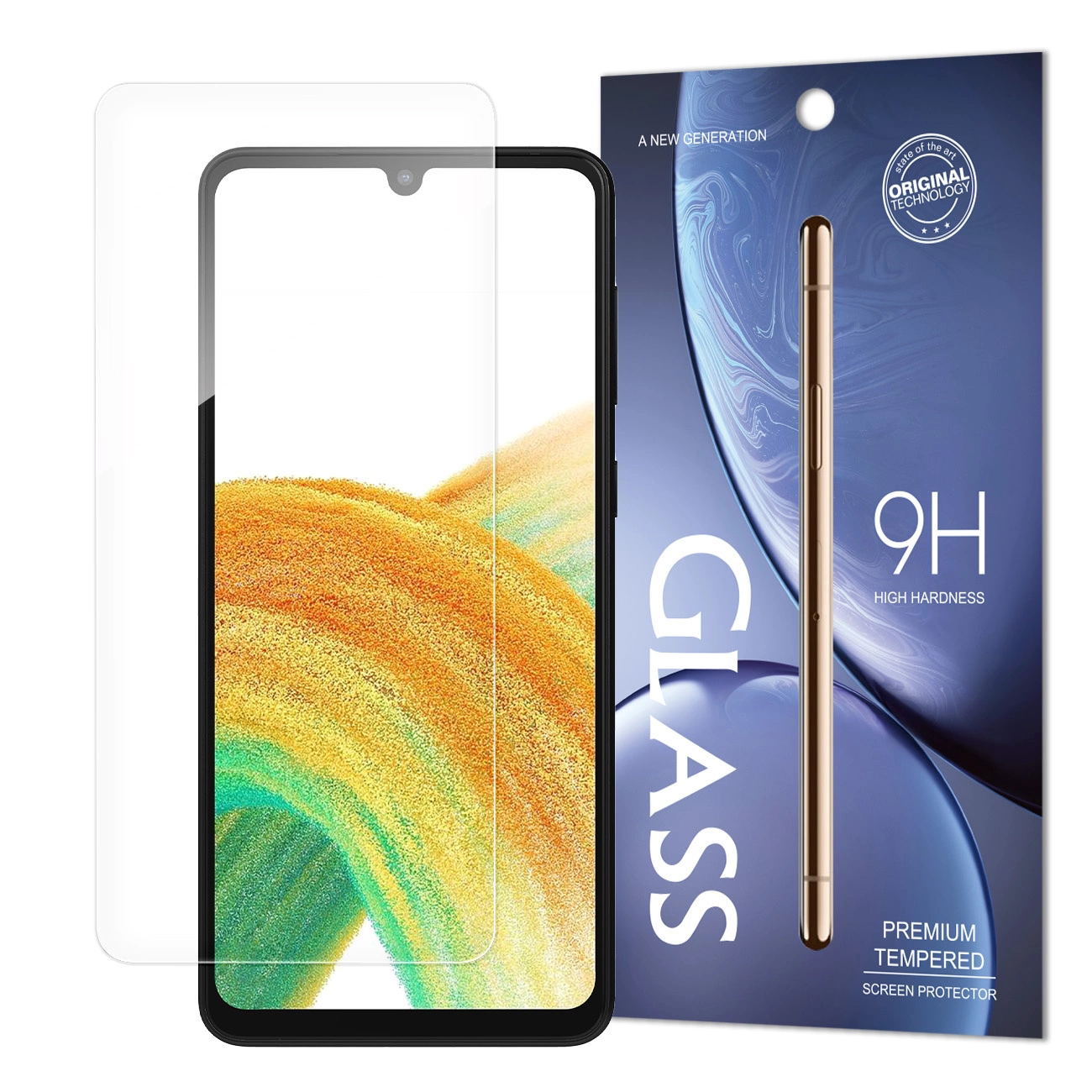 Standard Grūdintas stiklas dėklas Samsung Galaxy A34 5G, 9H