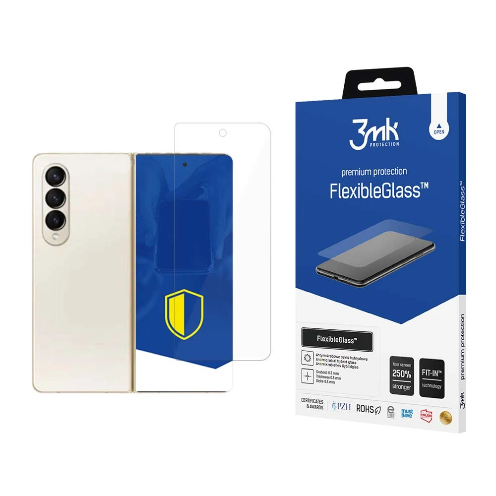 3mk FlexibleGlass™ hibridinis stiklas Samsung Galaxy Z Fold 4 (priekinis)