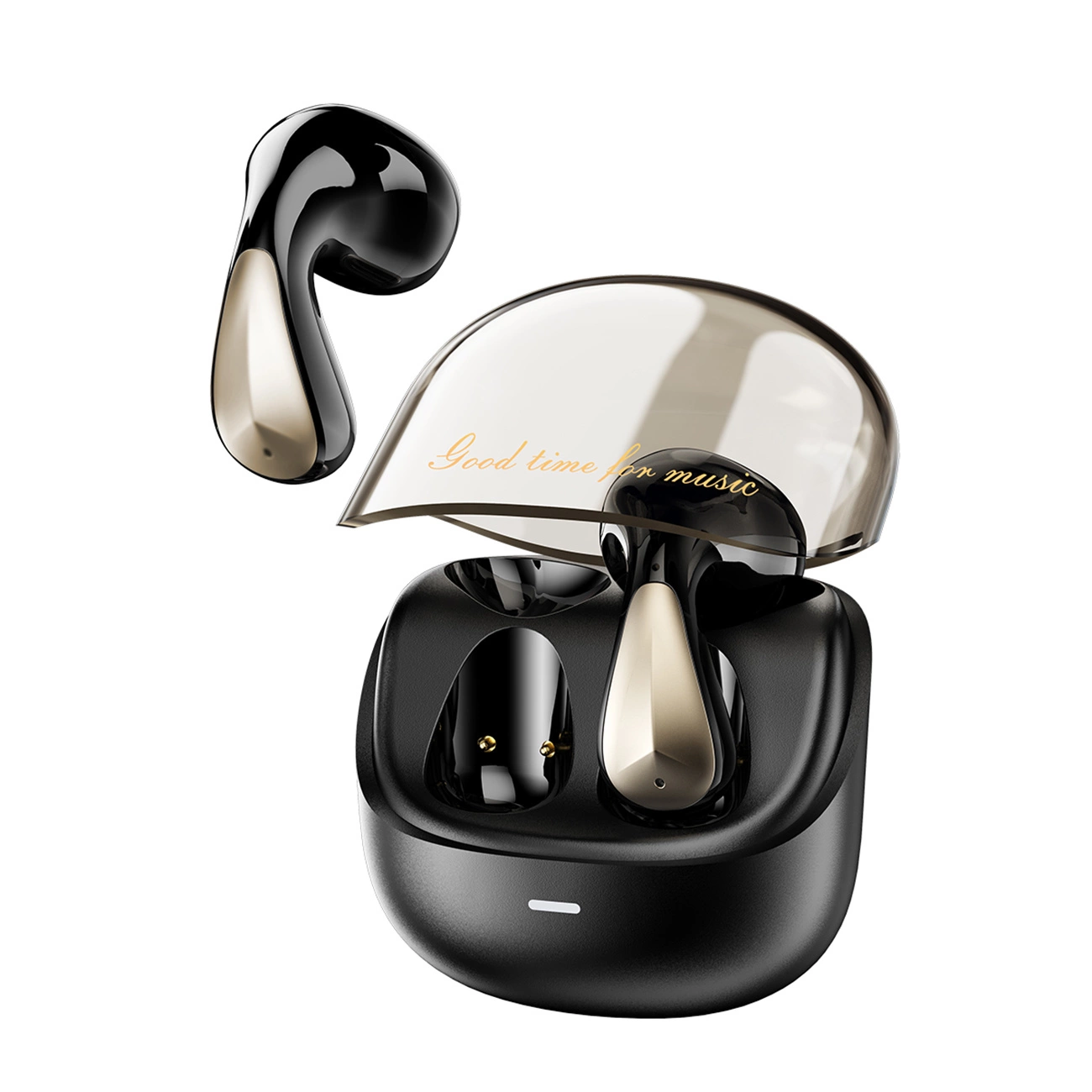Dudao U16Pro TWS belaidės ausinės Bluetooth 5.3 – juodos