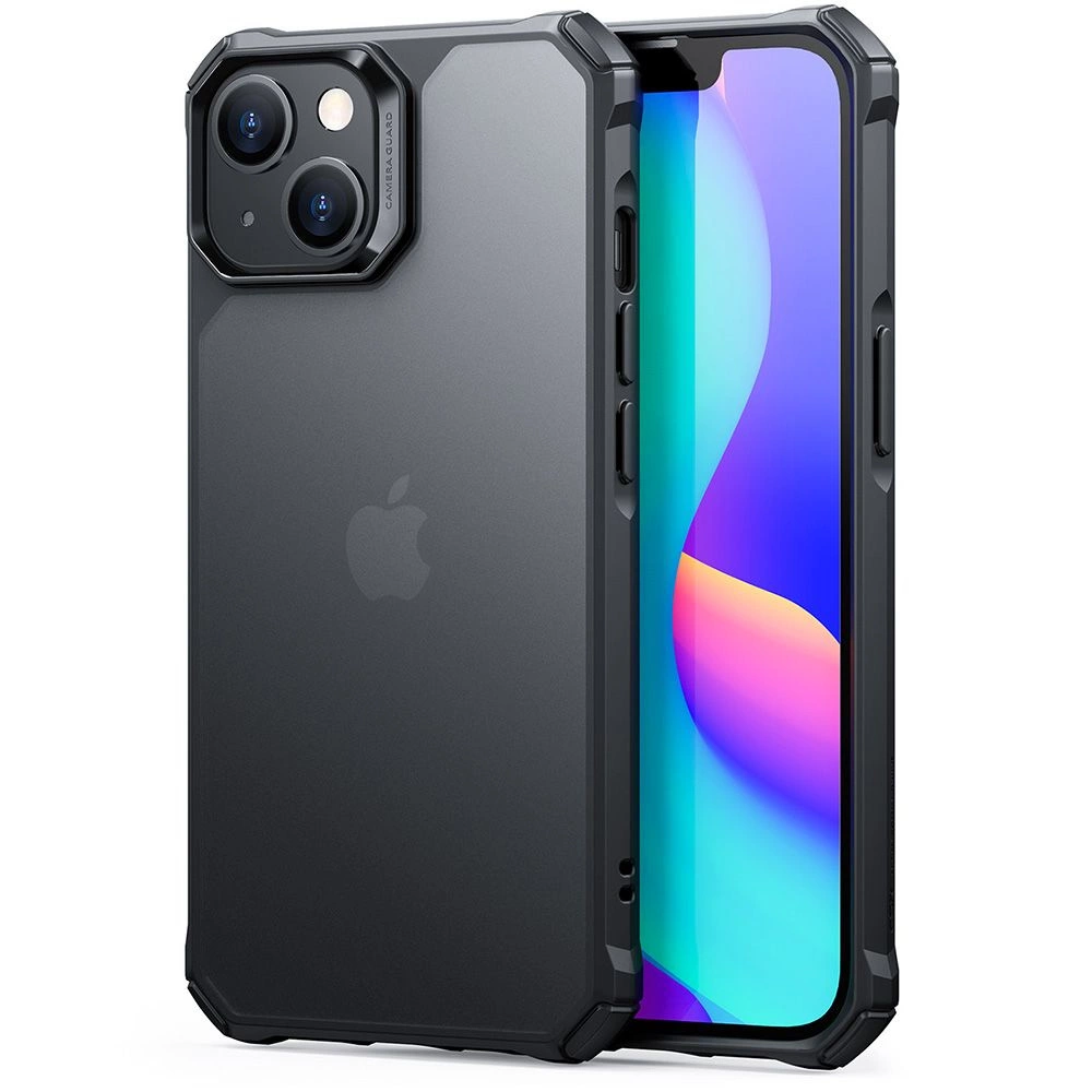 ESR Air Armor dėklas iPhone 14 Plus – matinės juodos spalvos