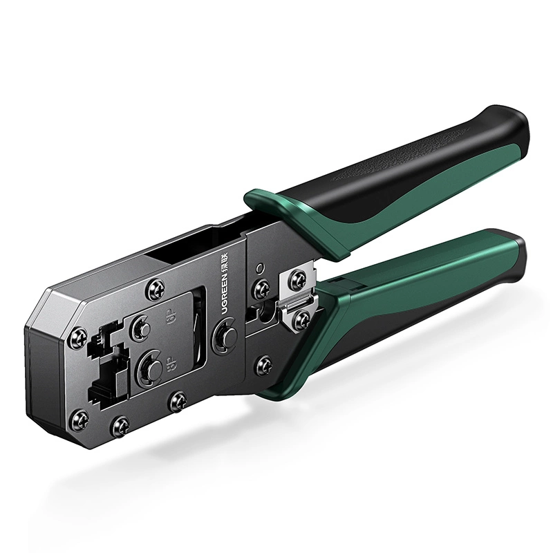 Ugreen kabelių gnybtuvai interneto Ethernet kabeliams žali (NW136 70683)