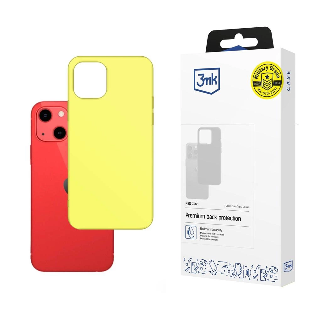 Dėklas iPhone 13 iš 3mk Matt Case serijos - žalias