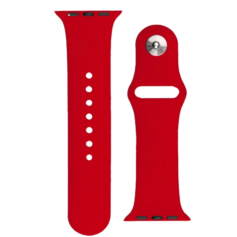 Silikoninis dirželis APS Apple Watch 38/40/41mm laikrodžio dirželis - Raudonas