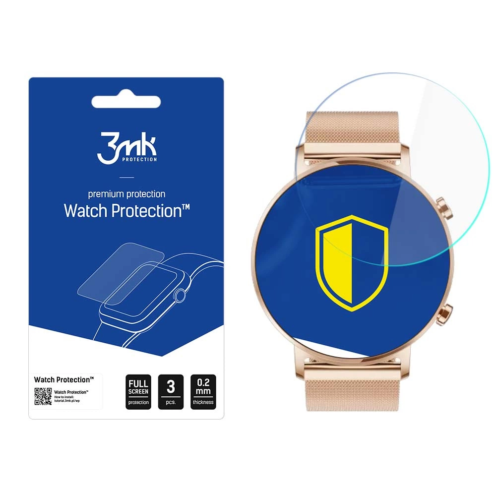 Huawei Watch GT 2 42 mm – 3mk Watch Protection™ v. ARC+