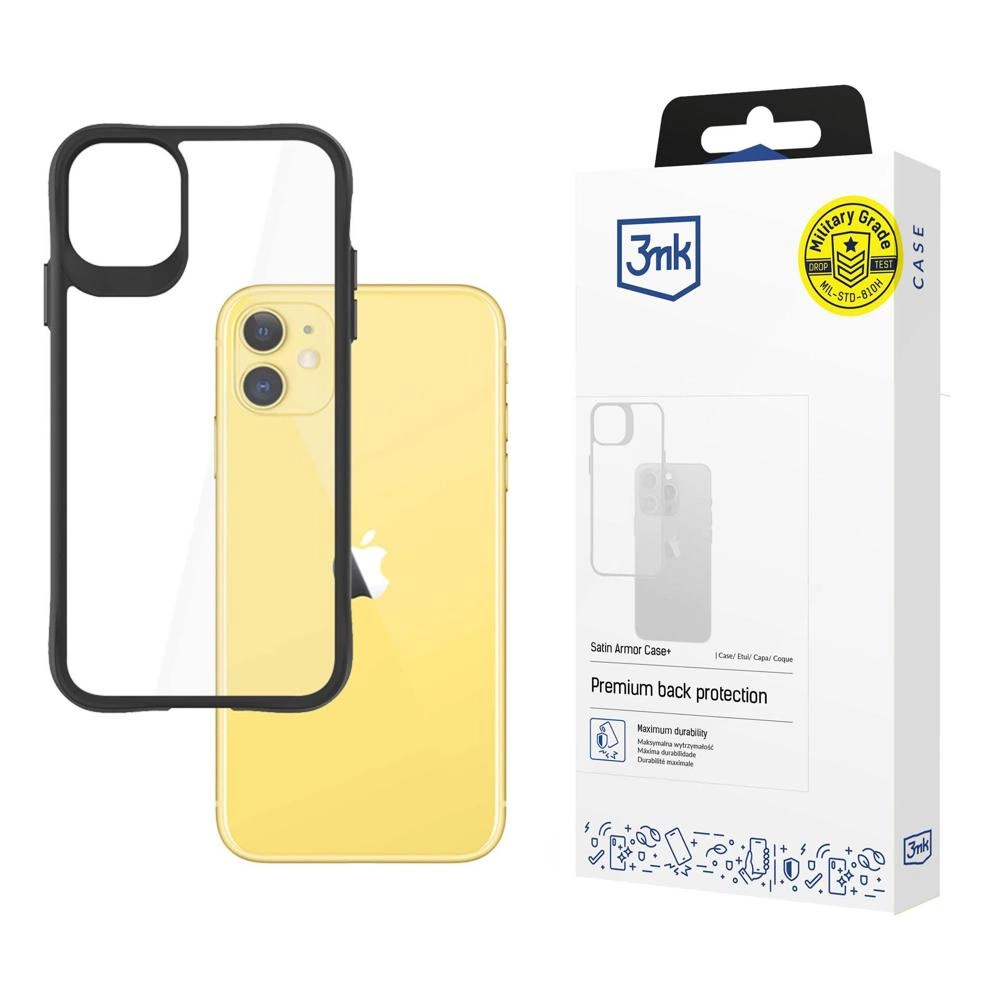 Apple iPhone 11 – 3mk Satin Armor Case+