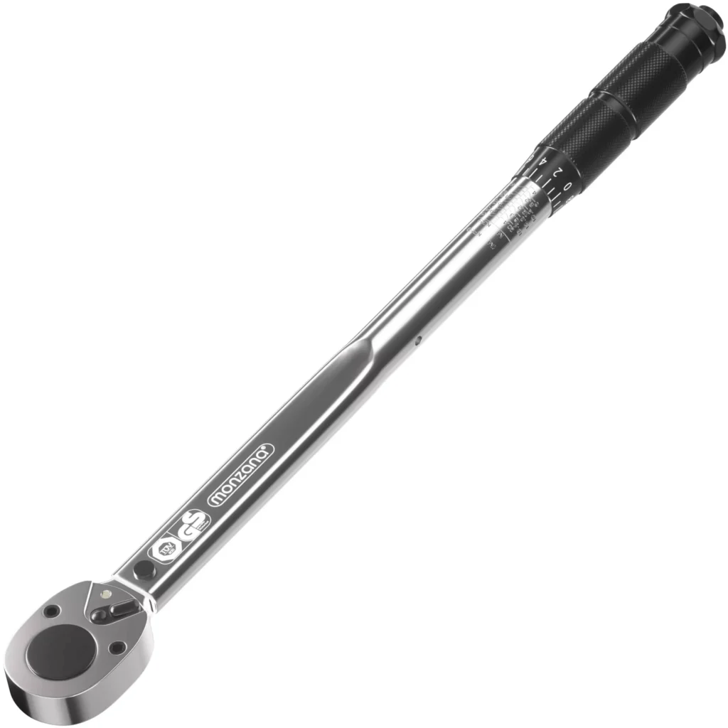 Sukamojo raktų rinkinys – 6 vnt. – chromo vanadžio plienas – 40–210 Nm