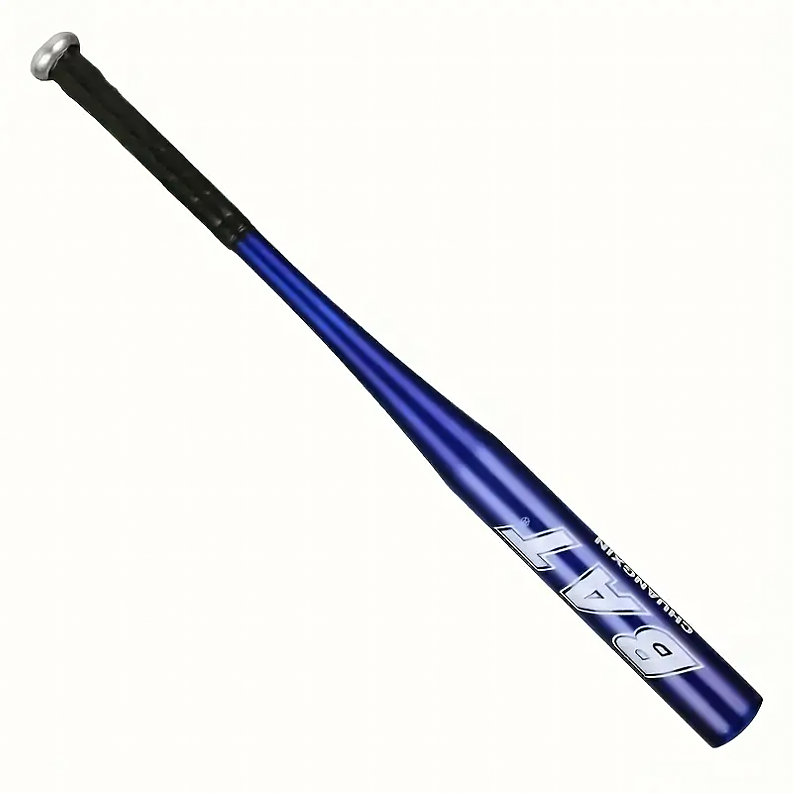Aliumininė beisbolo lazda 25 colių (64 cm) treniruotėms mėlyna