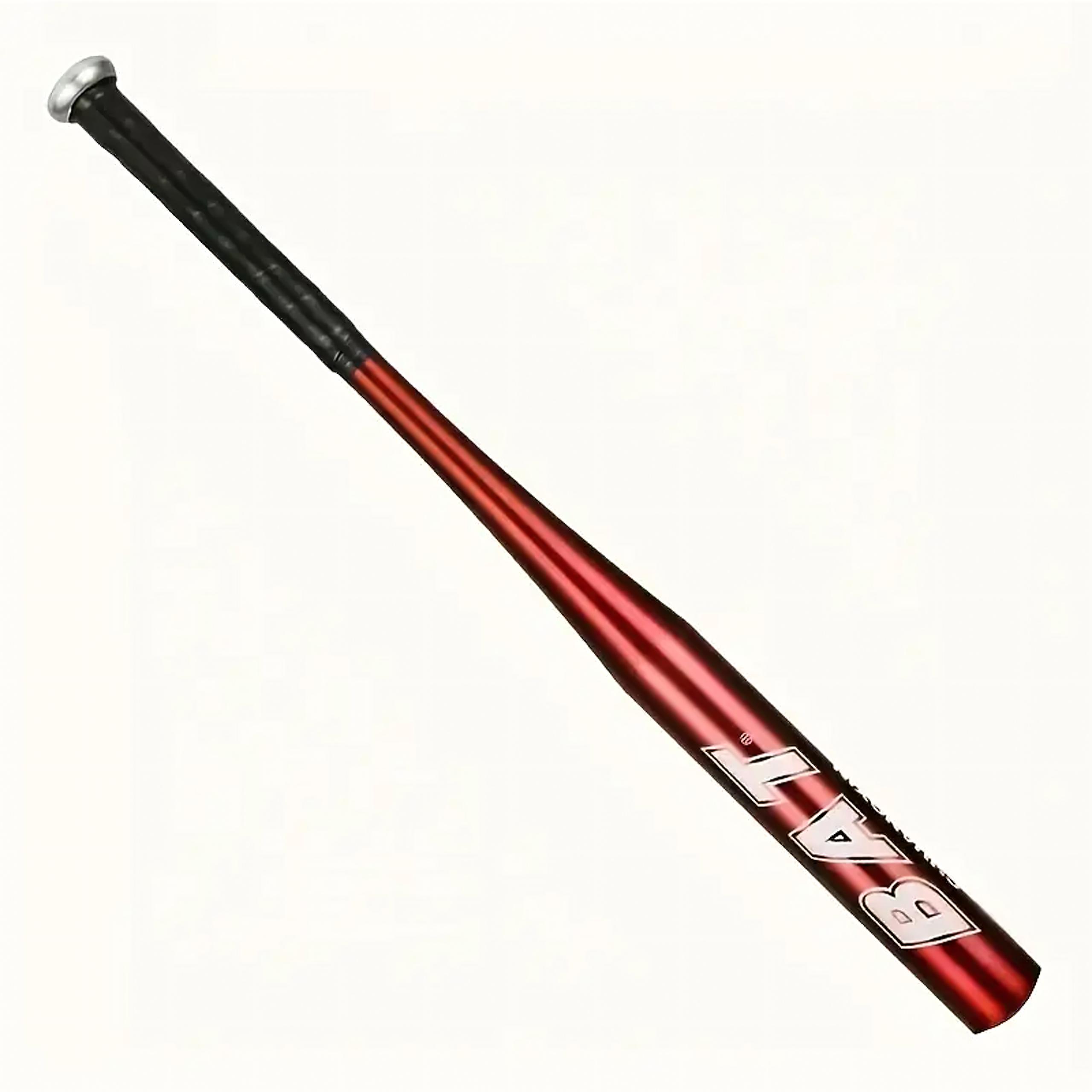 Beisbolo Lazda Aliuminė 25" 64cm Treniruočių Raudona