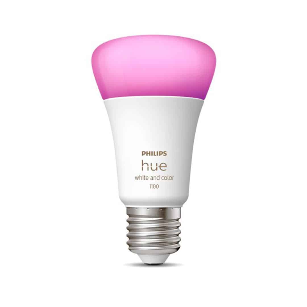Išmanioji lemputė Philips Hue White and Color A60, E27, white Prekė - 929002468801
