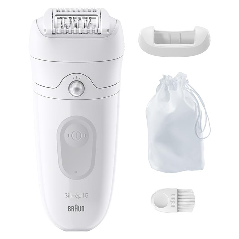 Braun Silk epil 5, Wet & Dry, baltas - Epiliatorius, SE5011