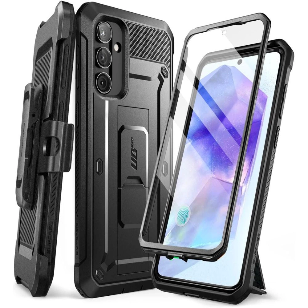 Supcase Unicorn Beetle Pro dėklas Samsung Galaxy A55 5G - juodas