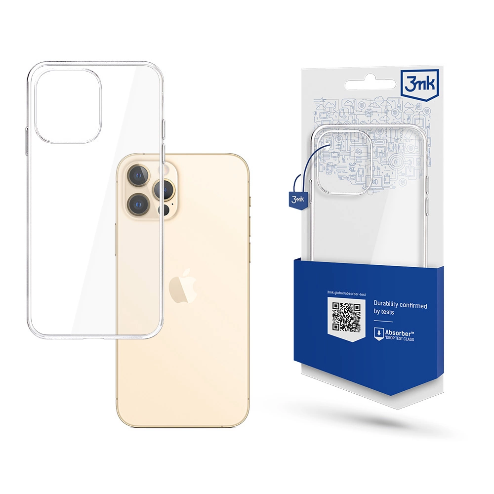 3mk Clear dėklas iPhone 13 Pro Max – skaidrus