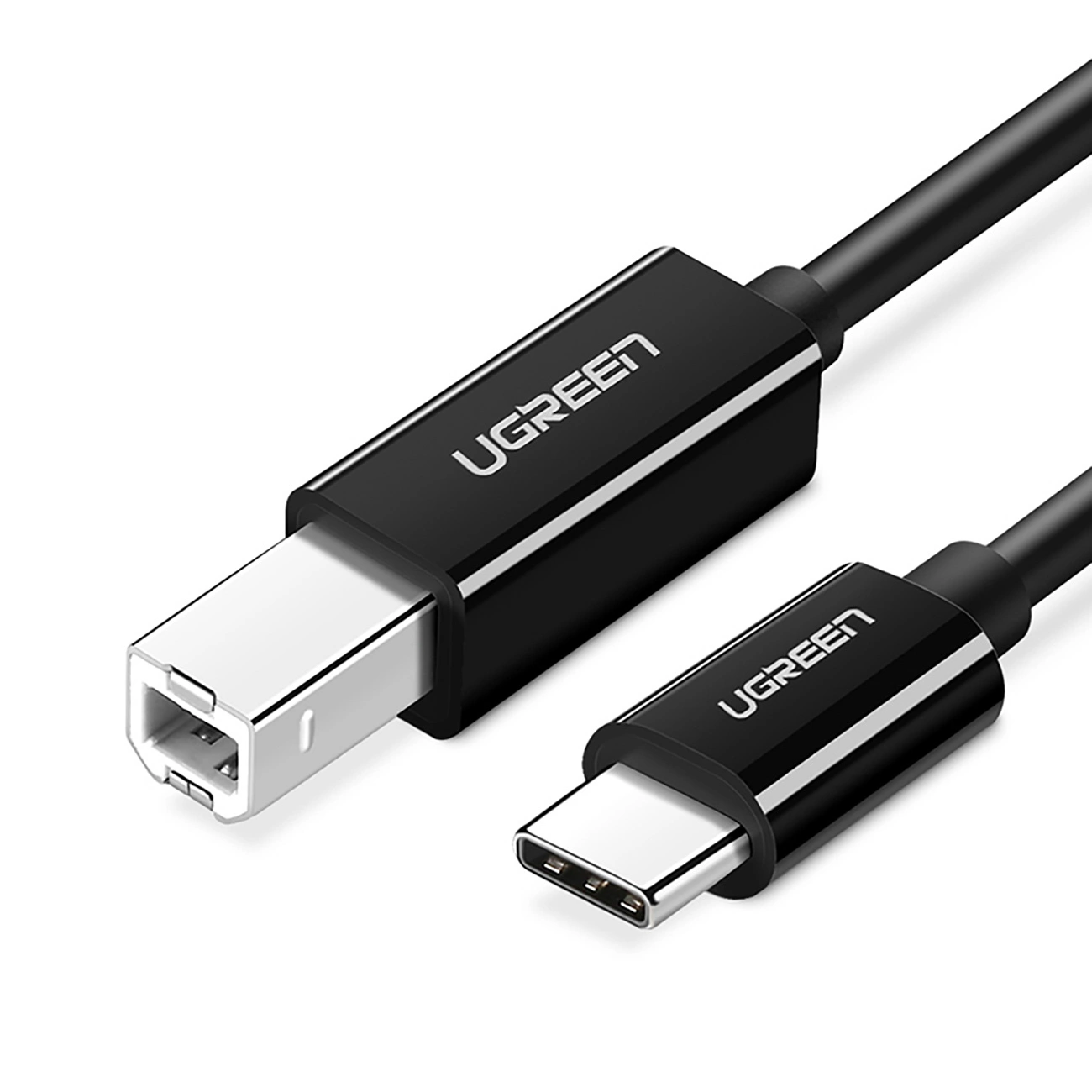 Ugreen US370 45106 laidas USB-C / USB-B spausdintuvui 2 m – juodas