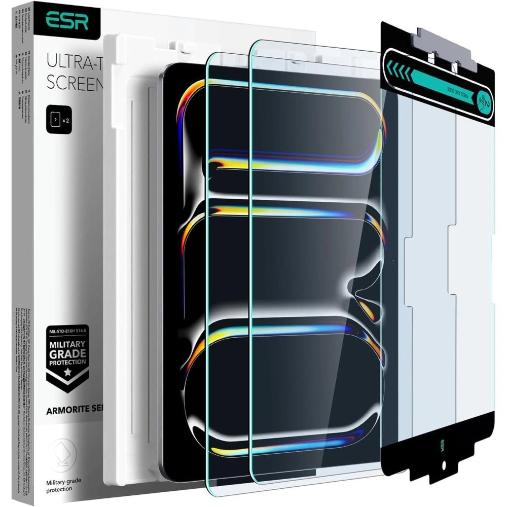 ESR Armorite grūdintas stiklas iPad Pro 11'' 2024 – 2 vnt.