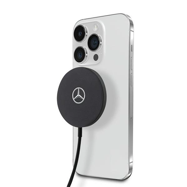 Mercedes 15W MagSafe indukcinis įkroviklis – juodas