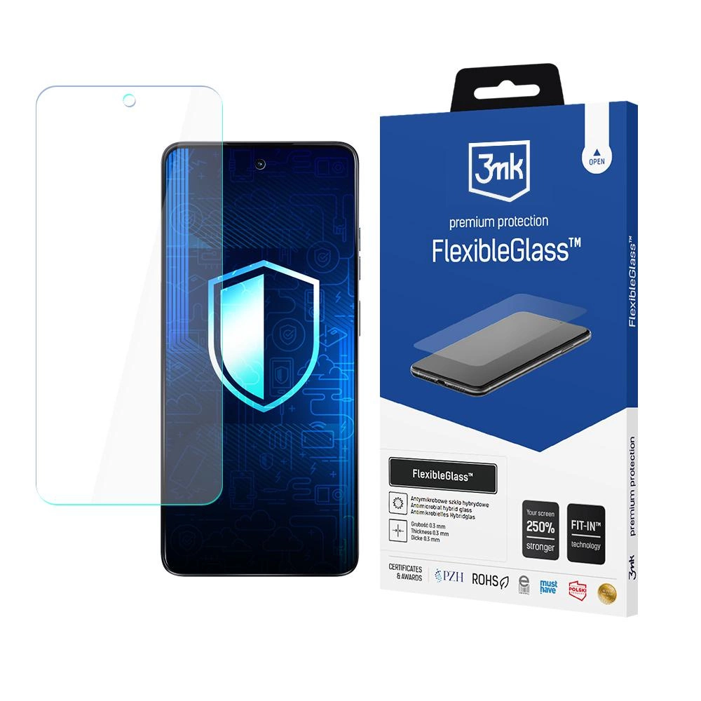 Grūdintas stiklas 3mk FlexibleGlass Motorola Moto G24 Power
