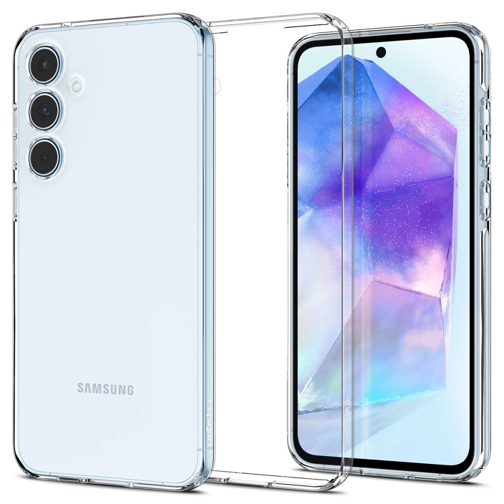 Spigen Liquid Crystal dėklas Samsung Galaxy A55 5G - permatomas
