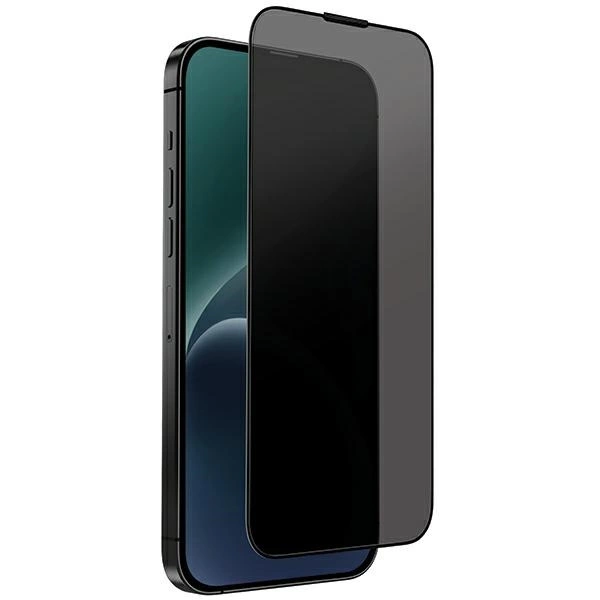 Uniq Optix Privatumo grūdintas stiklas iPhone 15 / 14 Pro su aplikatoriumi