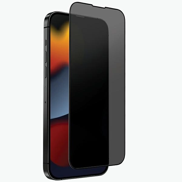 Uniq Optix Privatumo grūdintas stiklas iPhone 14 / 13 / 13 Pro su aplikatoriumi
