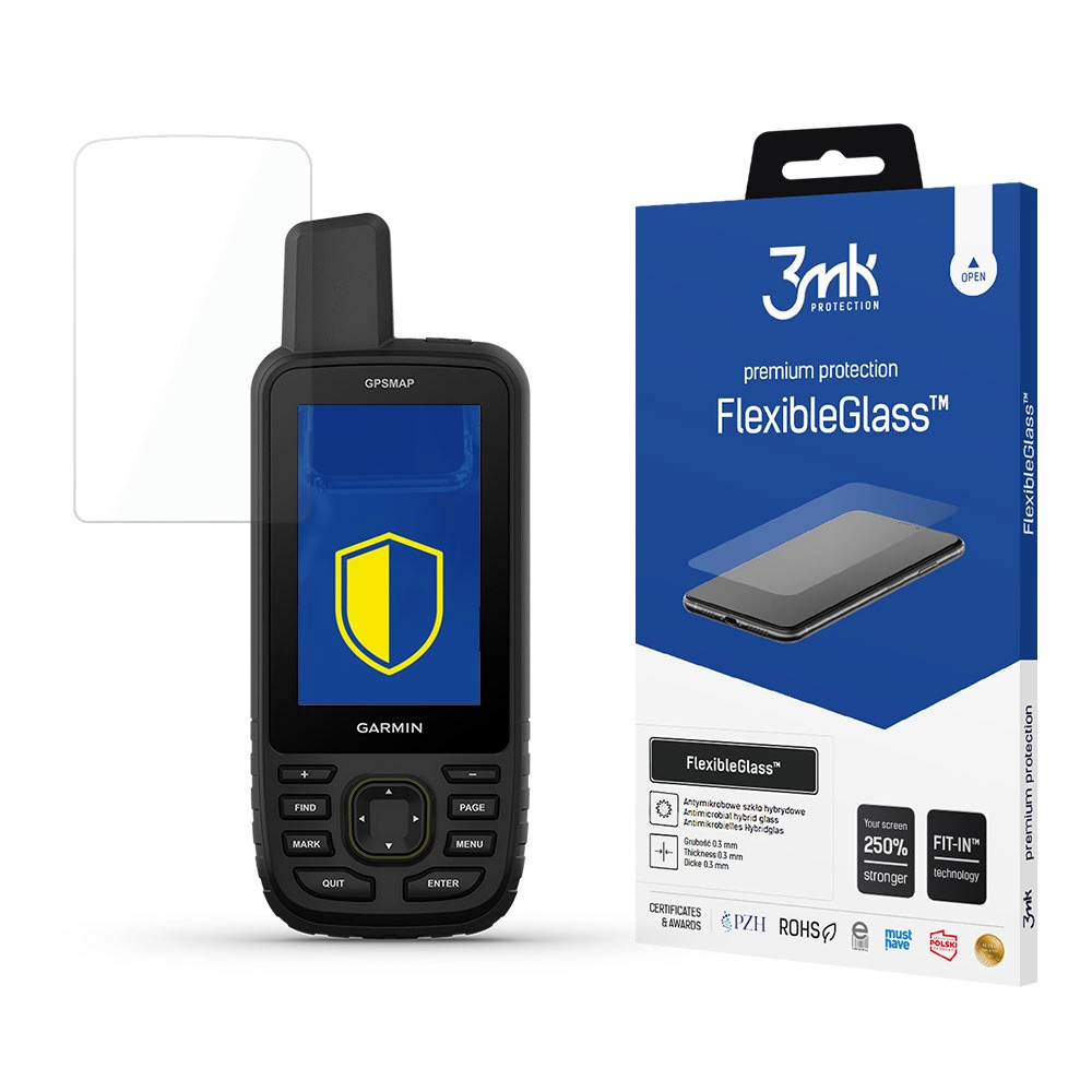 Garmin GPSMAP 67 – 3mk FlexibleGlass