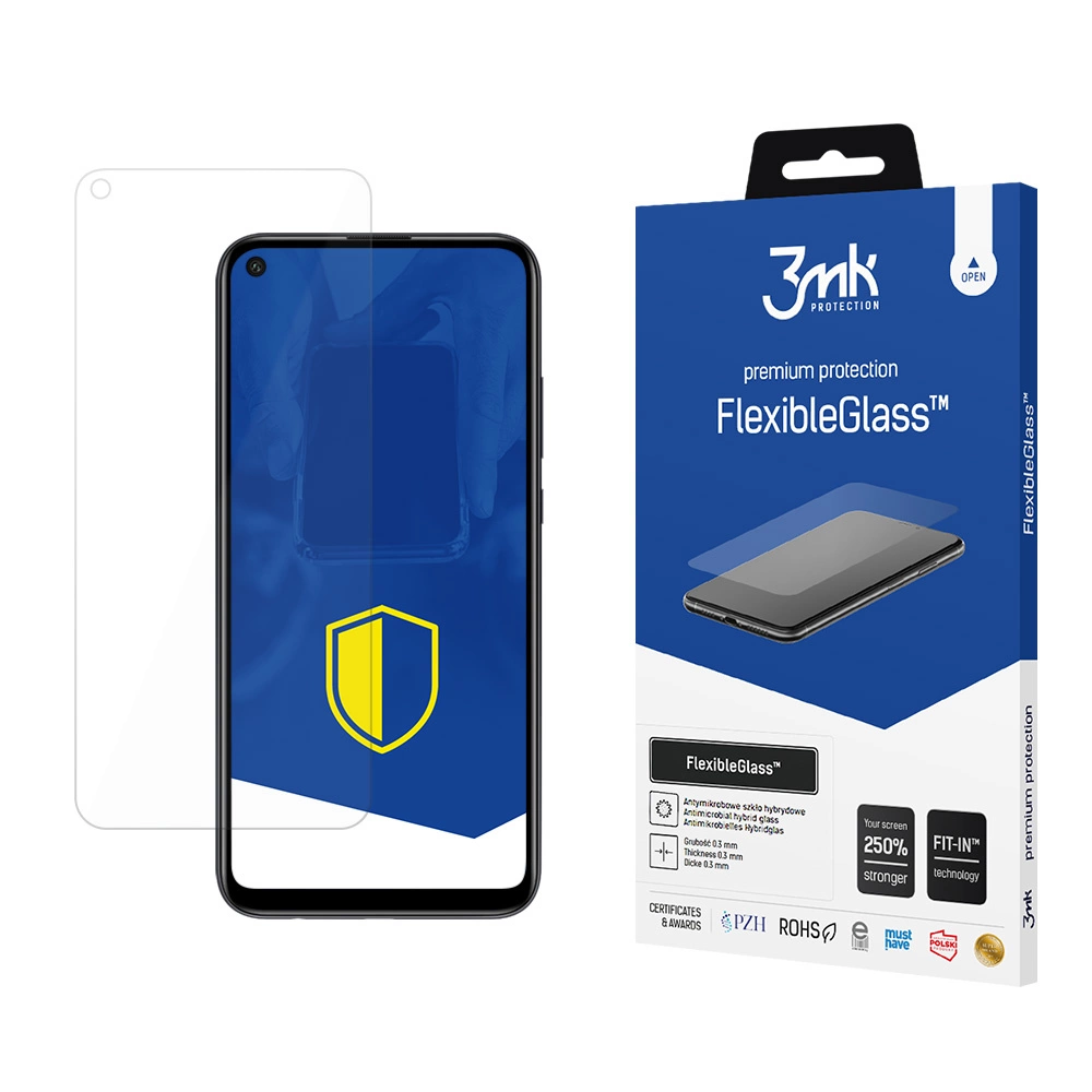 3mk FlexibleGlass™ hibridinis stiklas Huawei P40 Lite E