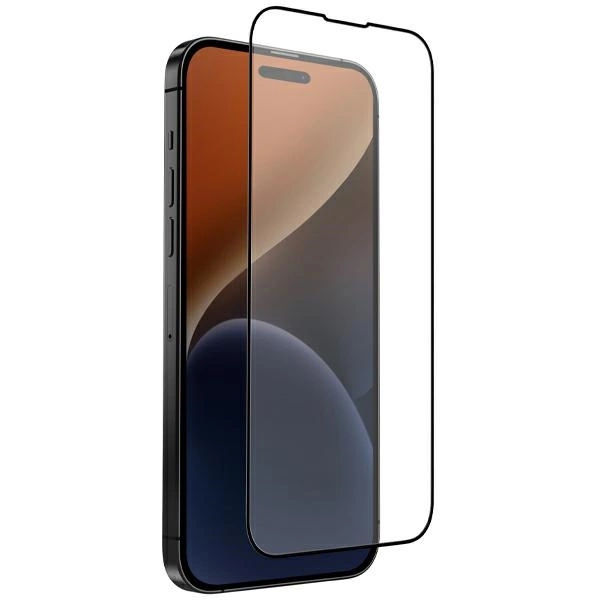Uniq Optix Matinis grūdintas stiklas iPhone 15 Plus / 14 Pro Max su aplikatoriumi