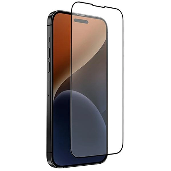 Uniq Optix Matinis grūdintas stiklas iPhone 15 / 14 Pro su aplikatoriumi