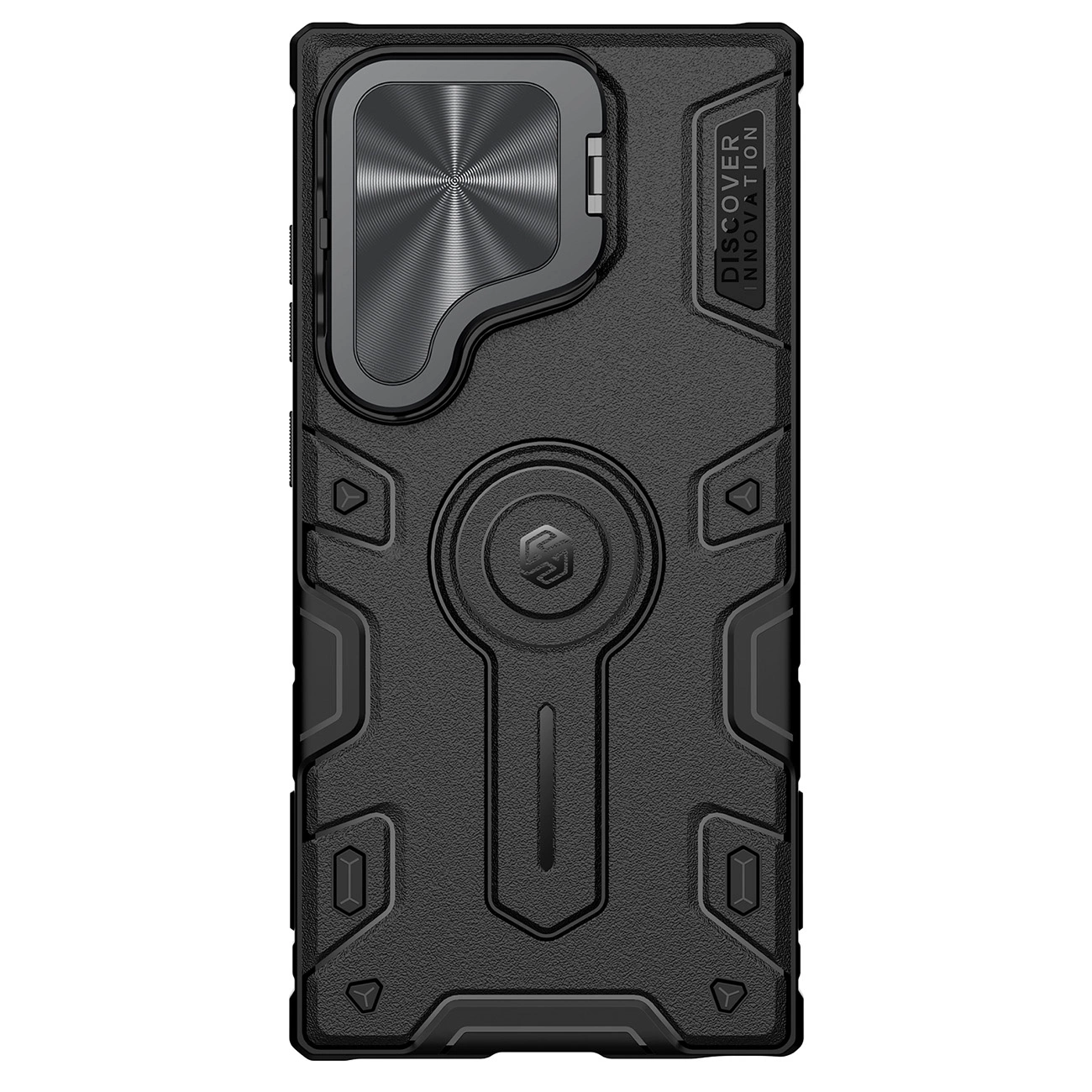 Nillkin CamShield Armor Prop dėklas Samsung Galaxy S24 Ultra - juodas