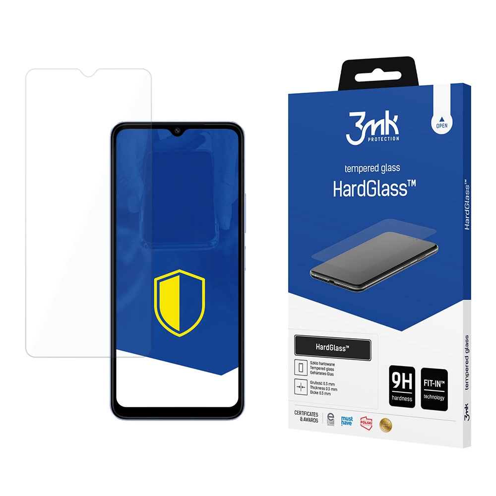 9H 3mk HardGlass™ grūdintas stiklas Xiaomi Redmi A3
