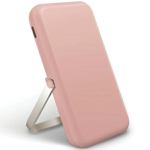 Powerbank Uniq Hoveo magnetinis 5000mAh USB-C 20W PD - rožinis