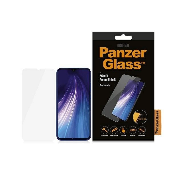 PanzerGlass E2E Regular grūdintas stiklas Xiaomi Redmi Note 8