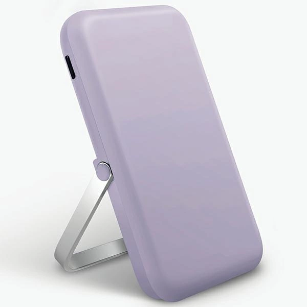 Powerbank Uniq Hoveo magnetinis 5000mAh USB-C 20W PD - violetinis