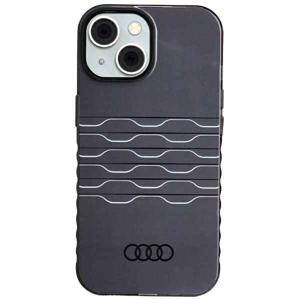 Audi IML MagSafe dėklas iPhone 15 / 14 / 13 - juodas