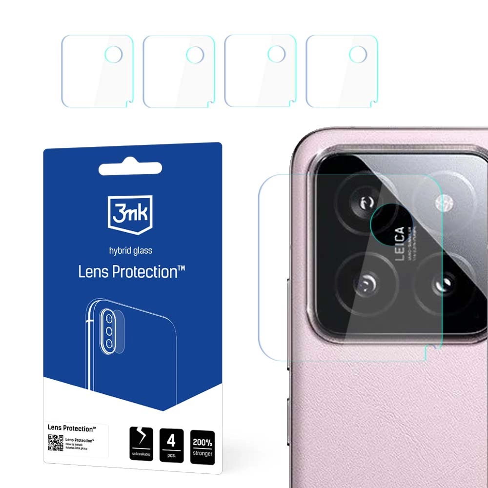 3mk Lens Protection™ hibridinis kameros stiklas Xiaomi 14