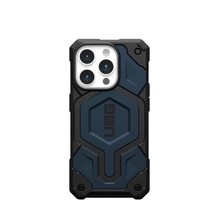 UAG Monarch Pro dėklas su MagSafe skirtas iPhone 15 Pro - tamsiai mėlynas
