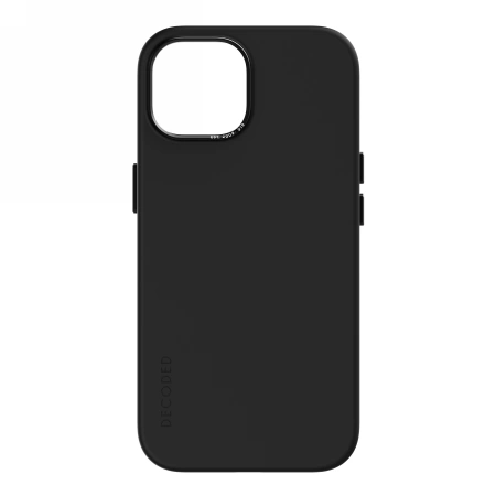 Decoded silikoninis dėklas su MagSafe skirtas iPhone 15 Plus - juodas