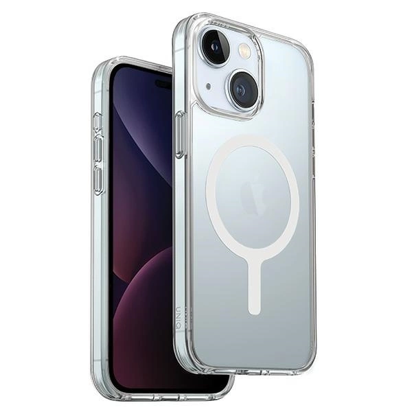 Uniq LifePro Xtreme Magclick įkrovimo dėklas skirtas iPhone 15 Plus - permatomas