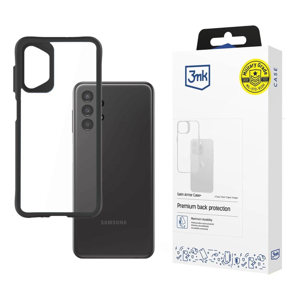 3mk Satin Armor Case+ Samsung Galaxy A13 4G / 5G / A04 / A04s – skaidrus