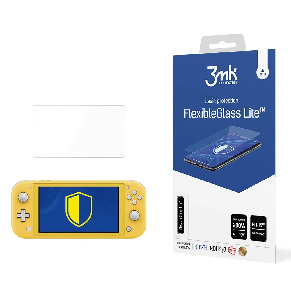 3mk FlexibleGlass Lite™ hibridinis stiklas Nintendo Switch Lite 2019
