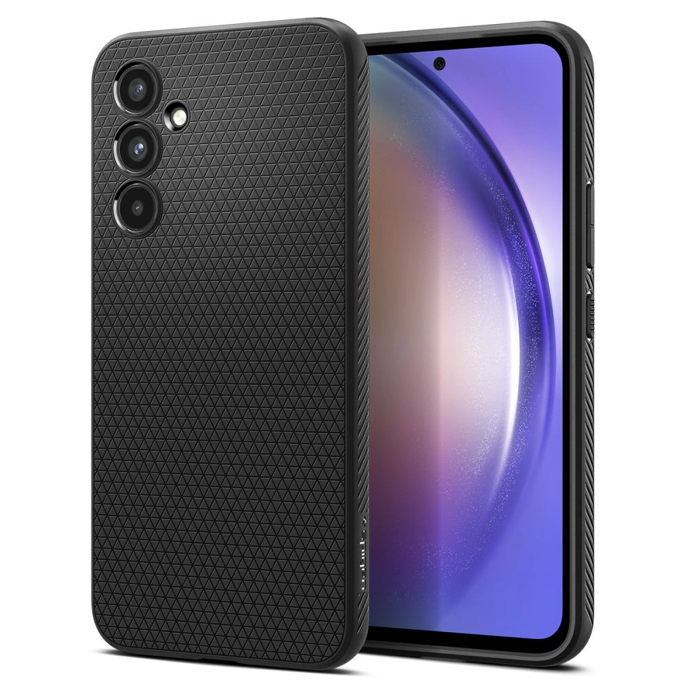 Spigen Liquid Air dėklas Samsung Galaxy A54 5G – matinė juoda