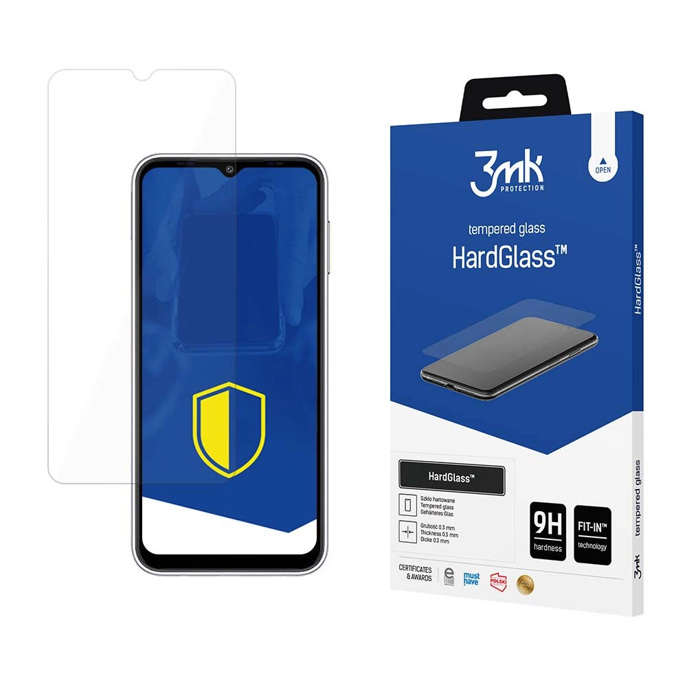 Apsauginis stiklas 9H 3mk HardGlass™ Samsung Galaxy A13 4G