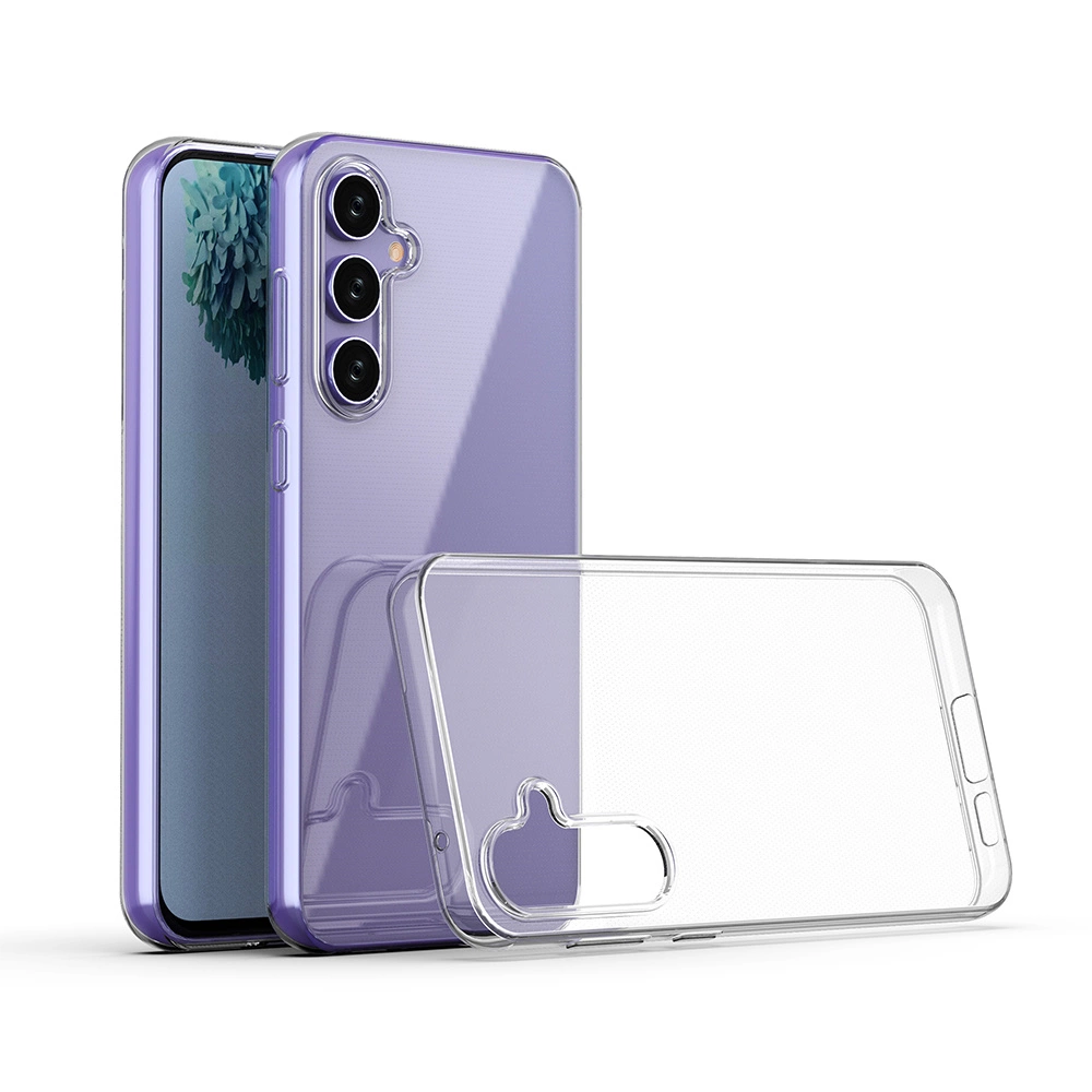 Itin skaidrus silikoninis dėklas Samsung S23 FE – permatomas