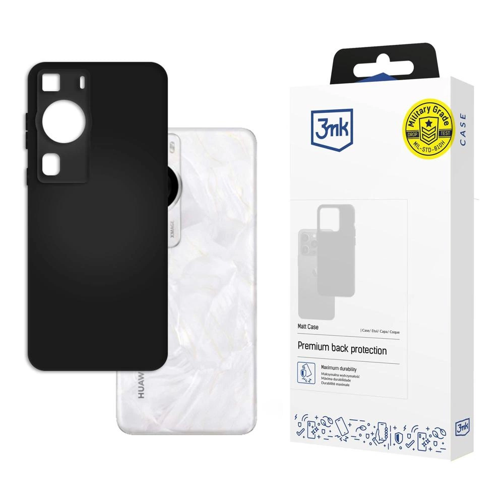 Huawei P60 – 3mk Matt dėklas juodas