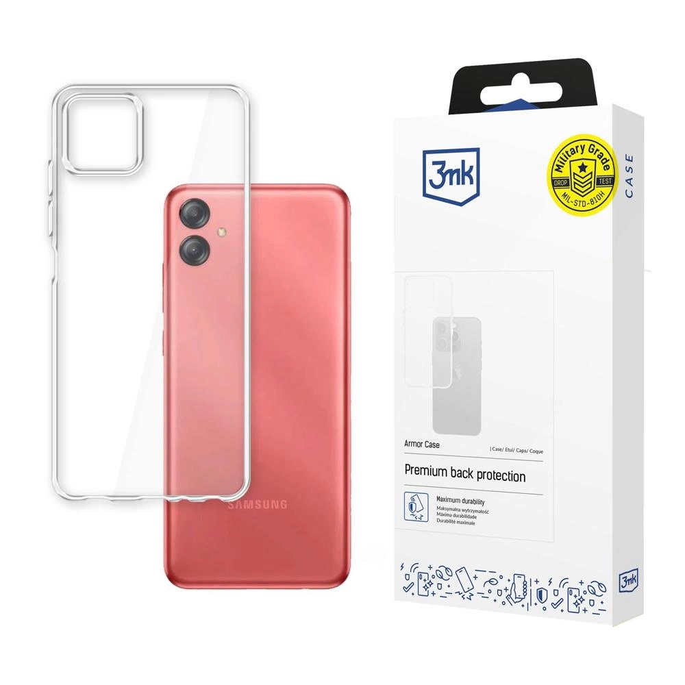 3mk Armor dėklas Samsung Galaxy A04e – skaidrus
