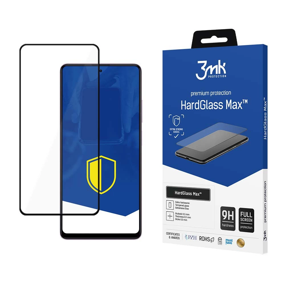 Apsauginis stiklas Xiaomi Redmi Note 12 Pro+ / Note 12 Pro 9H 3mk HardGlass Max serija