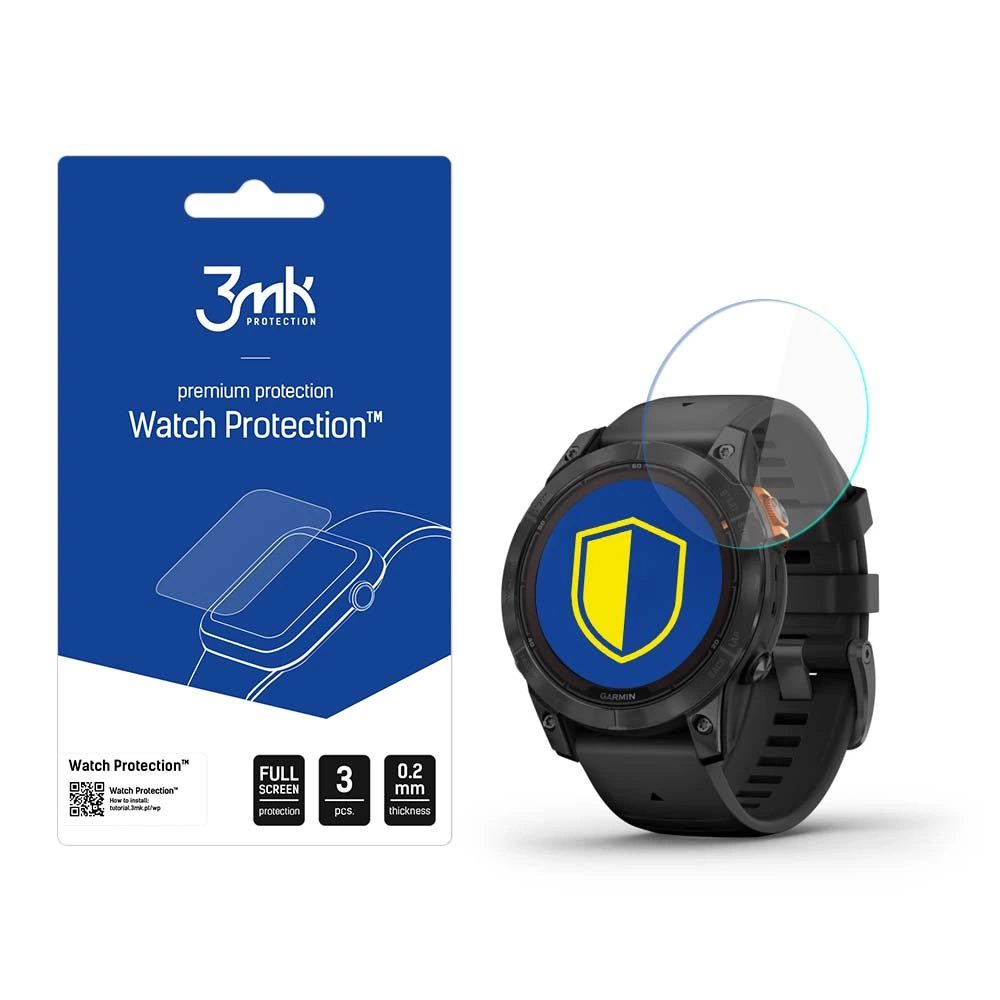 Garmin Fenix 7 Pro Solar – 3mk Watch Protection™ FlexibleGlass Lite