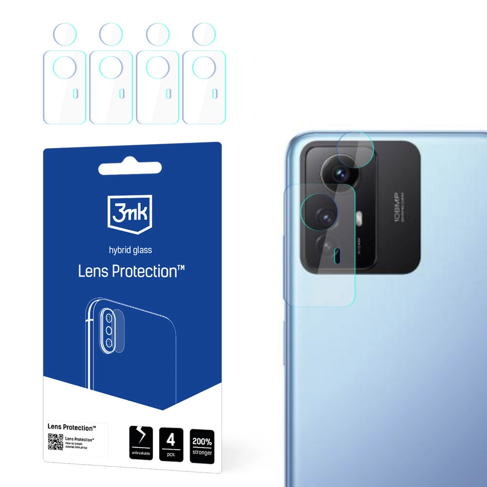 3mk Lens Protection™ hibridinis kameros stiklas Xiaomi Redmi Note 12s
